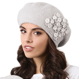 Kamea Gorycja Nakrycie głowy beret, szary