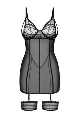 Obsessive Nuites chemise Nocna koszulka, black