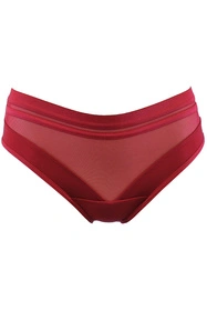 Axami V-12023 Majtki figi, bordowy
