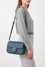 Vivisence OUTLET T0026 Torebka na ramię, turquoise