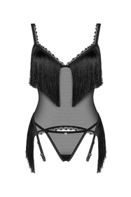 Obsessive Sherila corset Gorset sexy, czarny