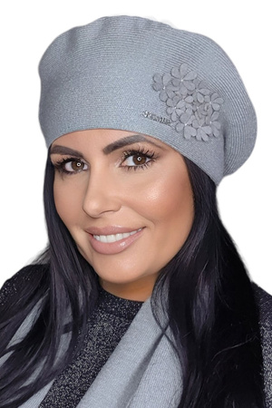 Kamea Feba Nakrycie g�owy beret, szary