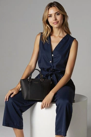 Vivisence T0009 Torebka do ręki, czarny