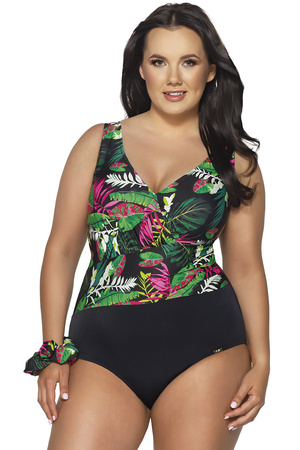 Ava SKJ-56 Kostium k�pielowy jednocz�ciowy, tropical island