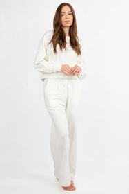 Dkaren DK-K-B23 Komplet bluza+spodnie, ecru