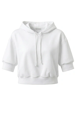 Vivisence 9008 Bluza nierozpinana, biały