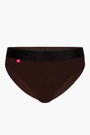 Atlantic MP-1573 Majtki slipy, czekoladowy