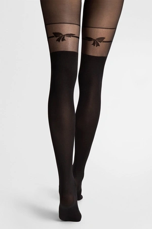 Fiore Fiocco 40 DEN G6141 Wyrób pończoszniczy rajstopy, black
