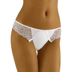 Wol-Bar Qechua Majtki stringi, biały