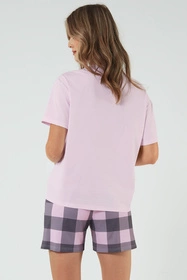 Italian Fashion Kayo kr.r. kr.sp. Nocna piżama, róż/druk