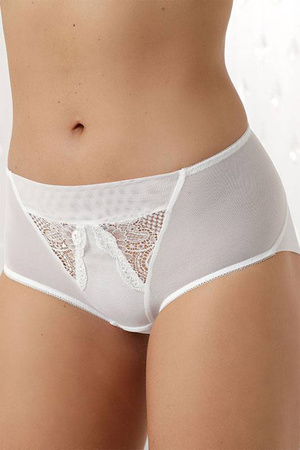 Nessa Abbi II N02 Majtki wysokie figi, bia�y