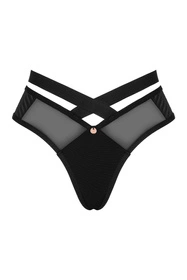 Obsessive Brasica panties Majtki figi, czarny