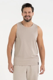 Moraj OTS1200-039 Koszulka bez rękawów, beige