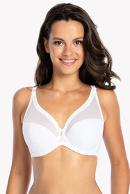 Gaia 1058 Sonia Biustonosz półusztywniany, biały