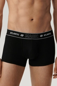 Atlantic 2BMH-1200 2-pack Majtki bokserki, czarny