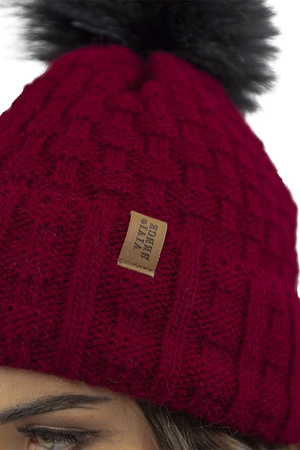 Vivisence 7015 Nakrycie głowy czapka, bordowy