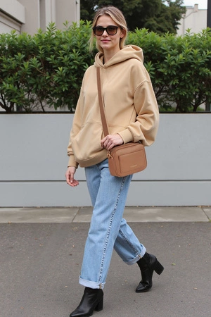 Vivisence T0008 Torebka na ramię, brązowy