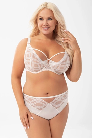 Gorsenia K898 Estelle Majtki figi, śmietanowy