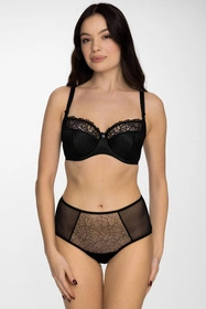 Gaia 899 Goldie Biustonosz półusztywniany, czarny 3