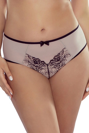 Vivisence 1072 Majtki figi, beżowo-czarny