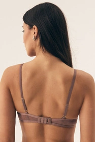 Henderson Necio 42581 Biustonosz push-up, kawowy