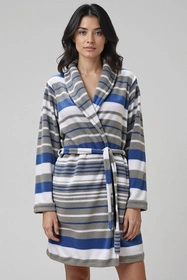 Vivisence 5030 Nocna szlafrok, niebieski