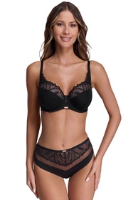 Ava 2107 Yasemin Biustonosz usztywniany, black