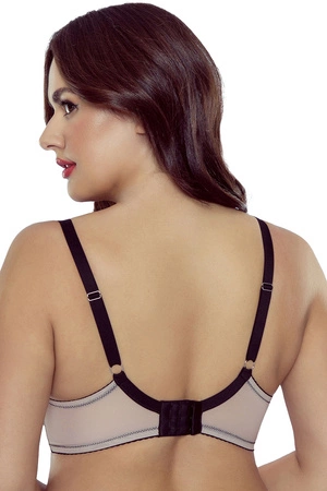 Vivisence 1072 Biustonosz miękki, beżowo-czarny