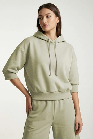 Vivisence 9008 Bluza nierozpinana, oliwkowy