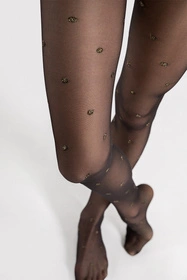 Fiore Confetti 20 DEN G6060 Wyrób pończoszniczy rajstopy, black