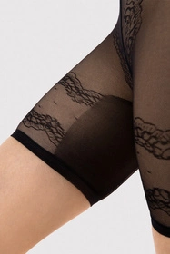 Fiore Barcelona 30 DEN M0013 Wyrób pończoszniczy szorty, black