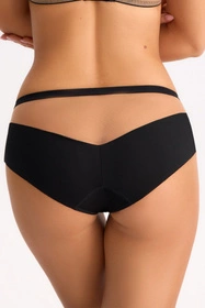 Bella Misteria 66-152 Tajemnica Bursztynu Majtki figi, czarno-beżowy