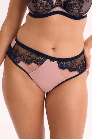 Gaia 1274B Frida Majtki brazyliany, granatowo-różowy