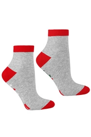 Moraj CSL200-904 Skarpety za kostkę, light grey melange