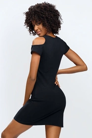 Dkaren Esi Sukienka homewear, czarny