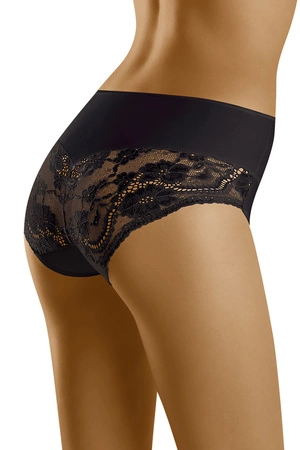 Wol-Bar Misteria Majtki figi modelujące, czarny