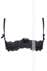 Axami V-5891 Meteorite Biustonosz półbiustonosz, czarno-złoty