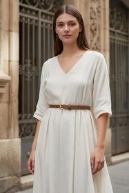 Vivisence P0003 Pasek skórzany, brown