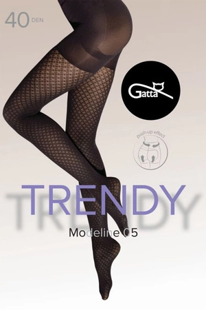 Gatta Modeline 05 40 DEN Wyrób pończoszniczy rajstopy, nero