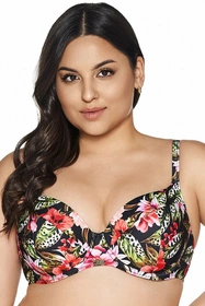 Ava SK-218 Maxi Kostium kąpielowy biustonosz usztywniany, floral