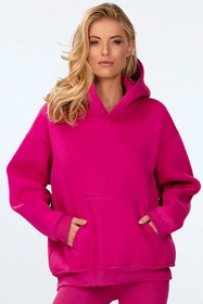 Dkaren Oseye-Kpl Komplet legginsy + bluza, fuksja