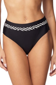 Vivisence 3222M Kostium kąpielowy figi, czarno-biały