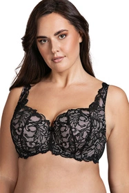 Vivisence 1063 Biustonosz usztywniany, czarny