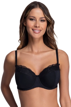 Ava 2112 Azalea Biustonosz usztywniany, black