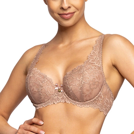 Mat 053/22 Carmela Biustonosz usztywniany, capuccino