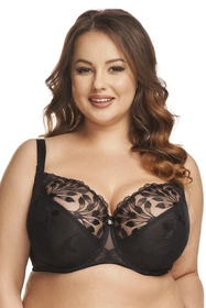 Nessa Grace N500 Maxi Biustonosz miękki, czarny