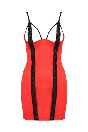 Passion Femmina chemise Nocna koszulka, red