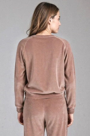 Vivisence 9005 Bluza nierozpinana, beżowy