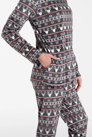 Italian Fashion Islandia dł.r. dł.sp. Dres homewear, grafit