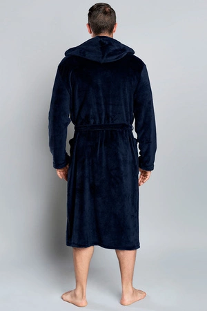 Italian Fashion Mimas dł.r. Nocna szlafrok, granat